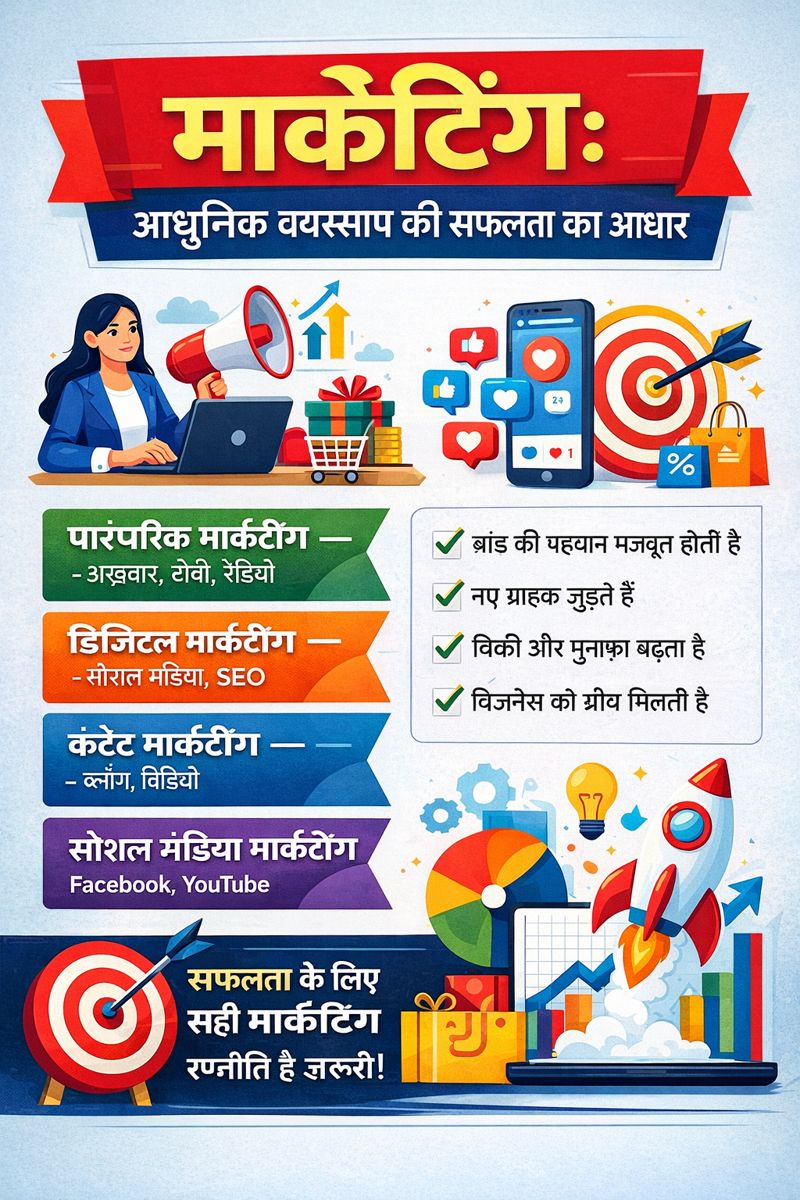 मार्केटिंग: आधुनिक व्यवसाय की सफलता का आधार